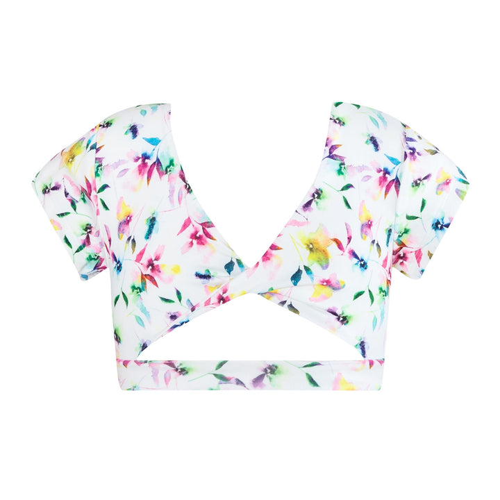 Avery Cap Sleeve Crop Top