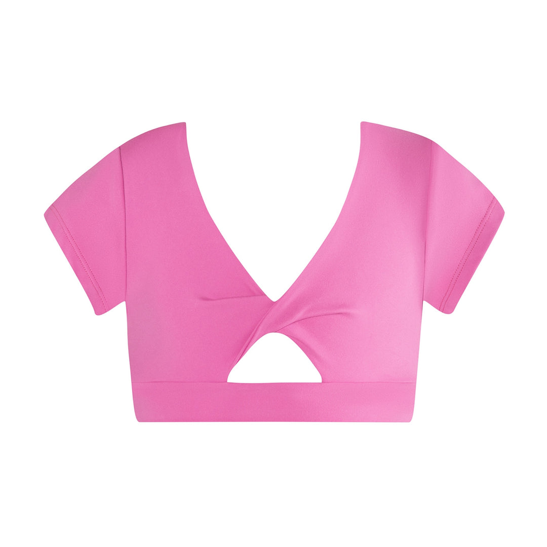 Avery Cap Sleeve Crop Top