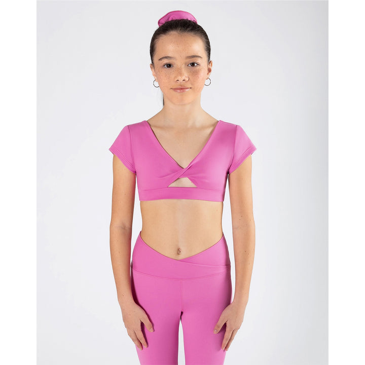 Avery Cap Sleeve Crop Top