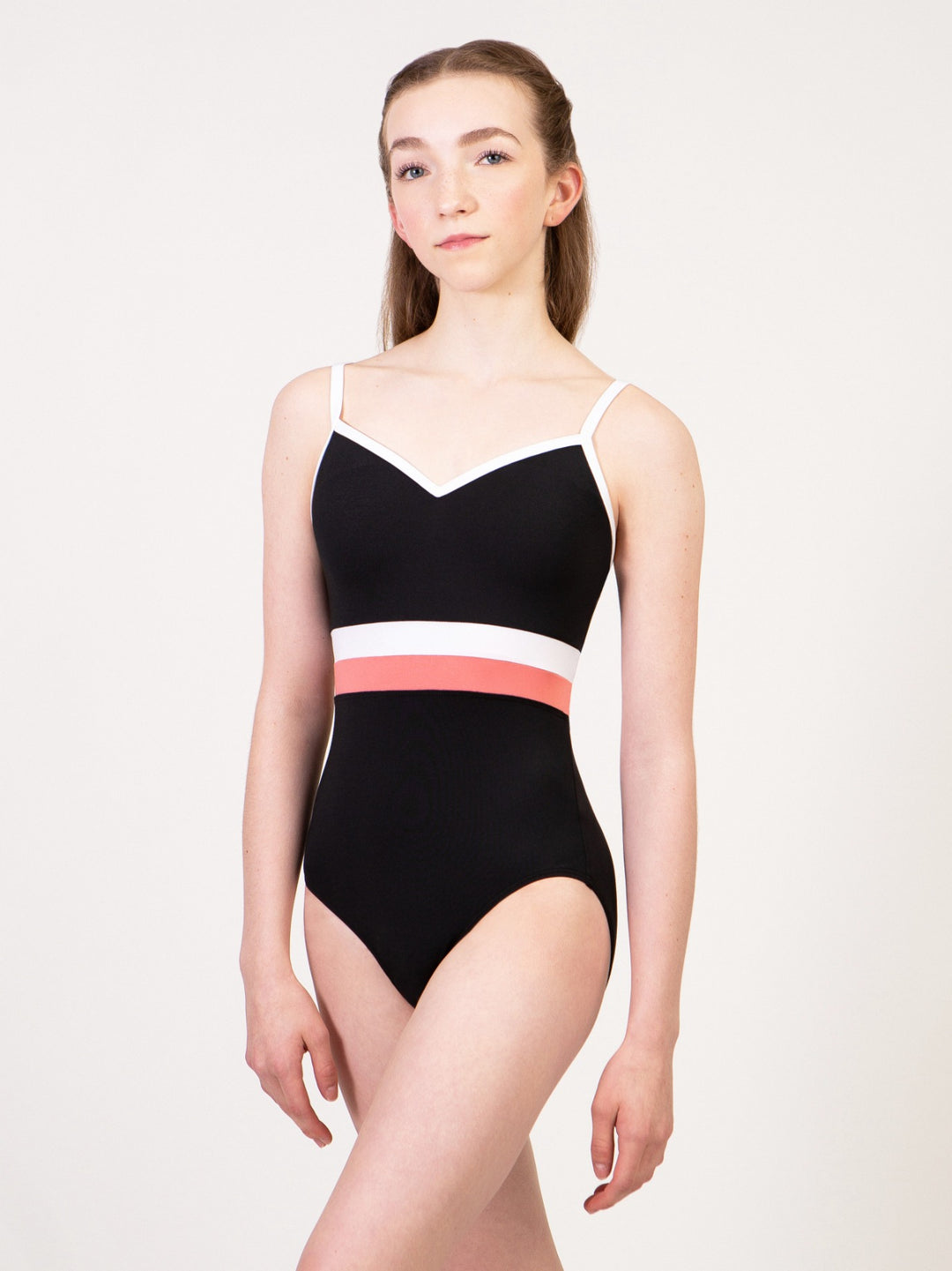 Ivy League V Front Camisole Leotard - 2676A