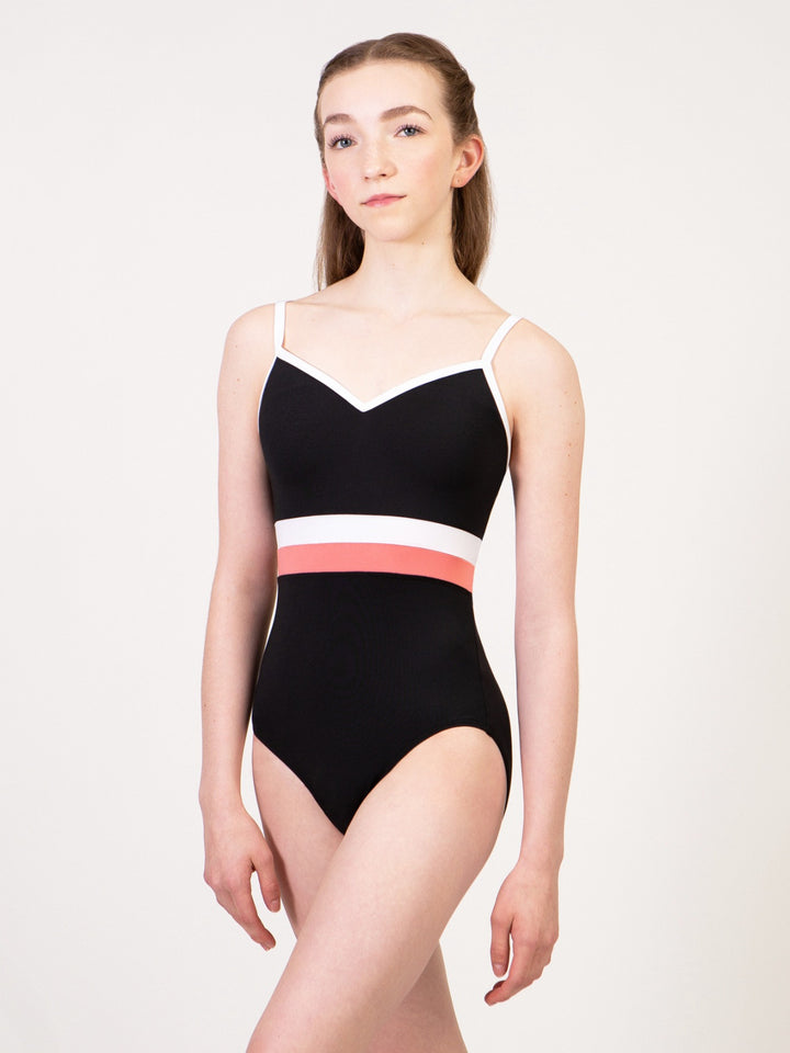 Ivy League V Front Camisole Leotard - 2676A
