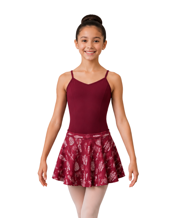 Adult Nutcracker Ballerina Print Skirt - 26410A
