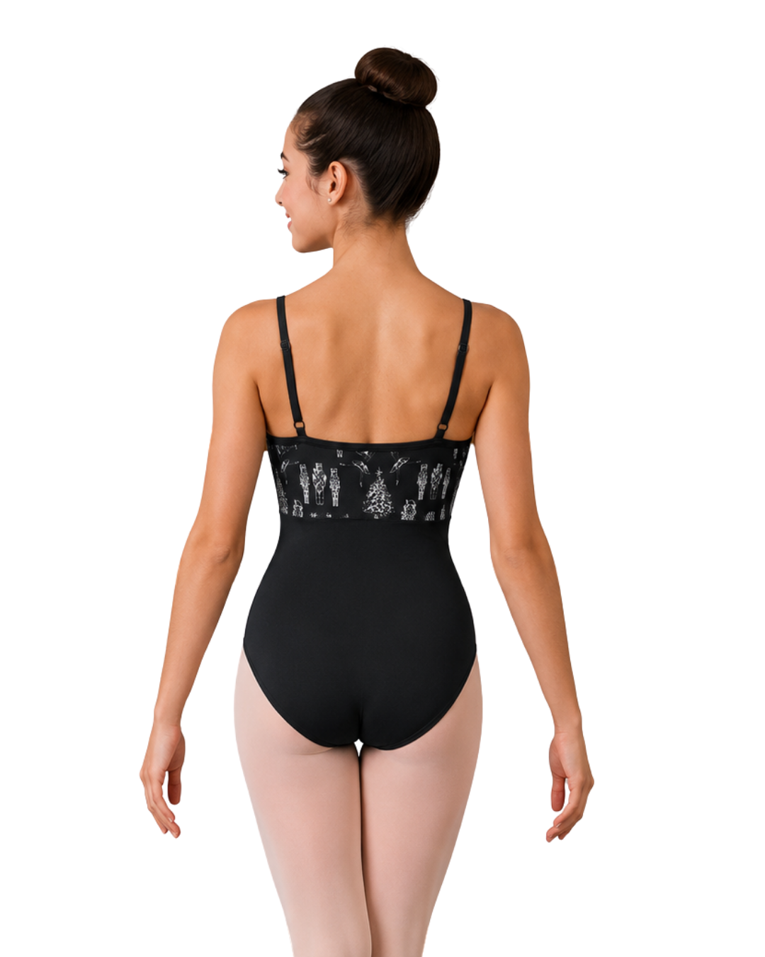 Girls Nutcracker Print Leotard - 26134C