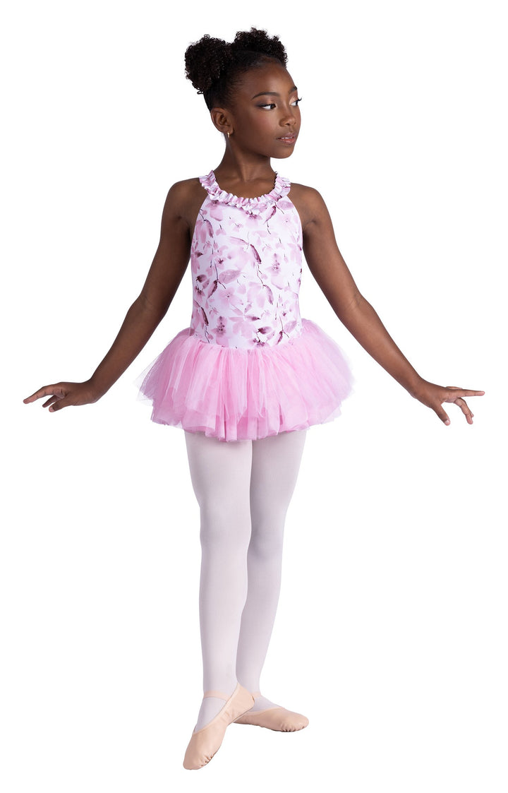 Child Ruffle Print Dress