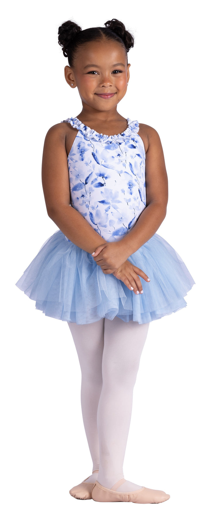 Child Ruffle Print Dress
