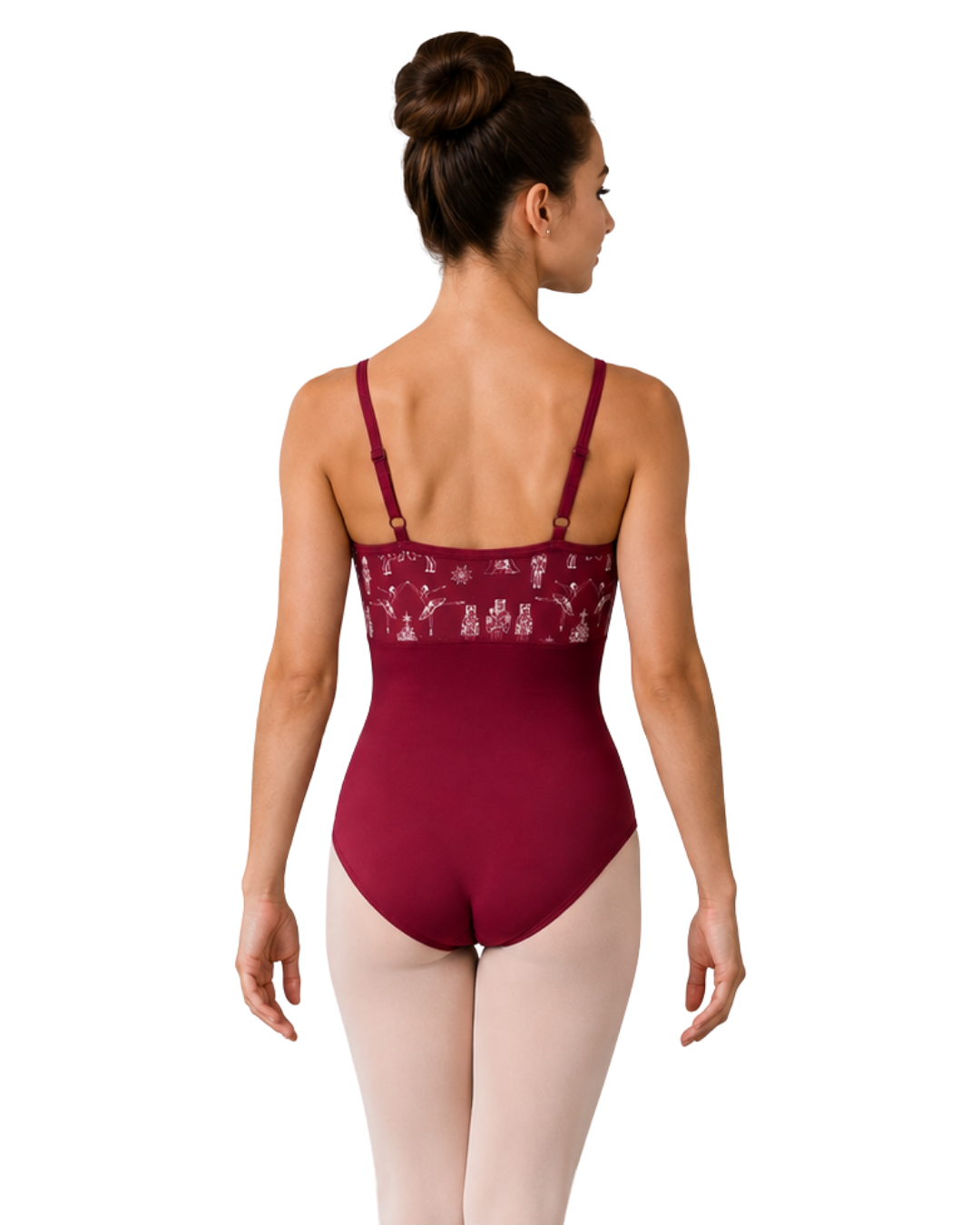 Girls Nutcracker Print Leotard - 26134C