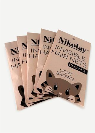 Invisible Hair Nets Pack of 3