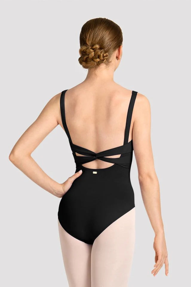Ladies Mirella Celeste Low Back Printed Leotard